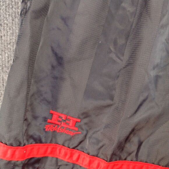 Fieldsheer Athletic Shorts Mens Size Small Black Nylon Satin Logo - Picture 11 of 14